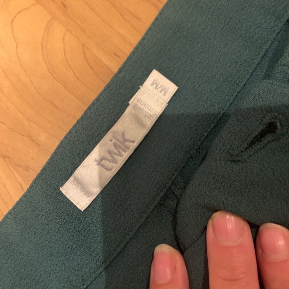 forest green dressy pants - Picture 5 of 5